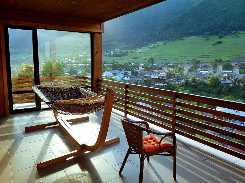 Hotel Tetnuldi Местия Экстерьер фото