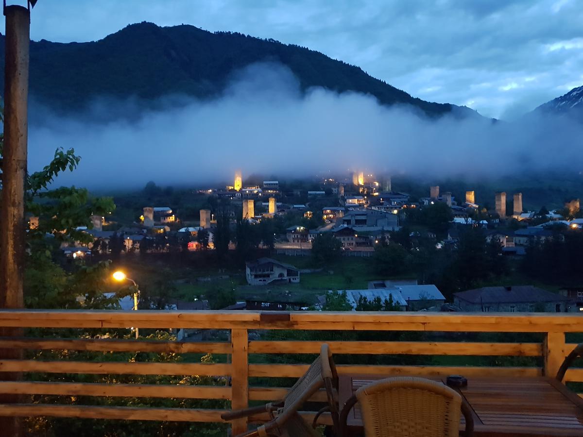 Hotel Tetnuldi Местия Экстерьер фото