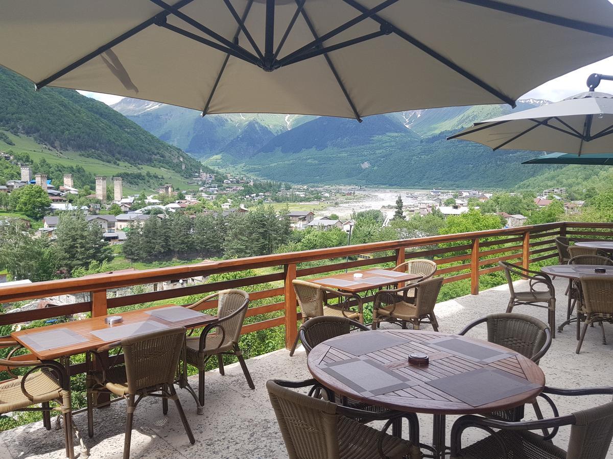 Hotel Tetnuldi Местия Экстерьер фото